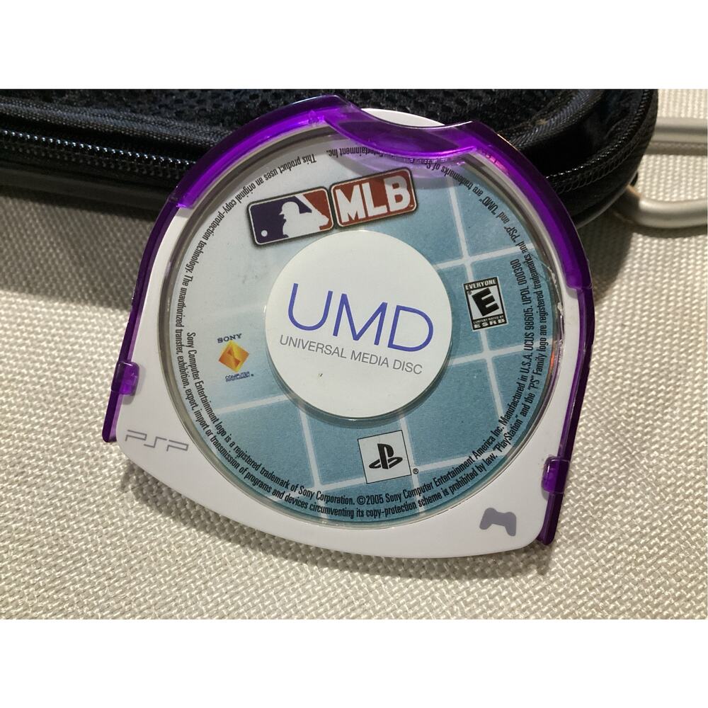 Sony PSP 2001 Black Handheld Console Bundle w/ Charger, Case, Manual & 5 Games - Picture 9 of 11